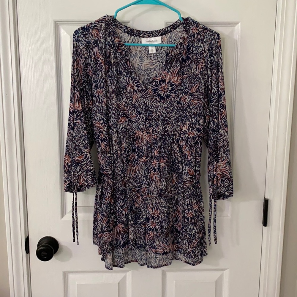 Motherhood maternity half sleeve- small